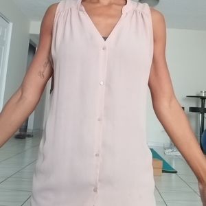 H&M Pale peach blouse